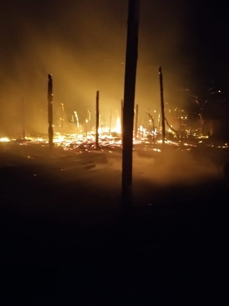 INCENDIO PLAYA BLANCA