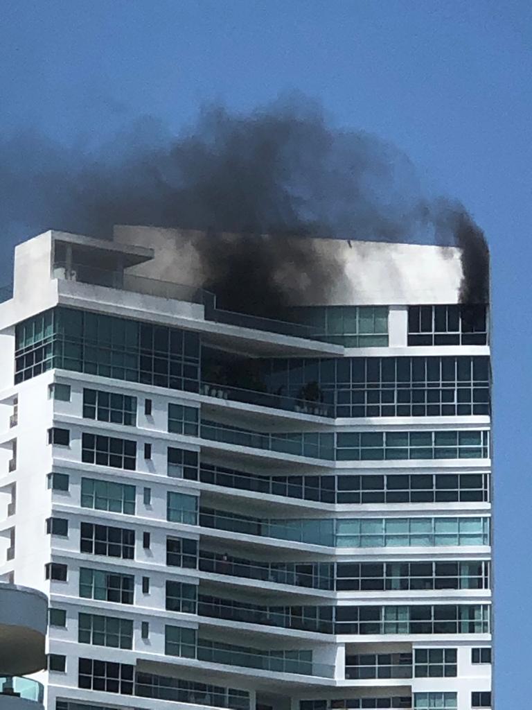 SE INCENDIO EL EDIFICIO