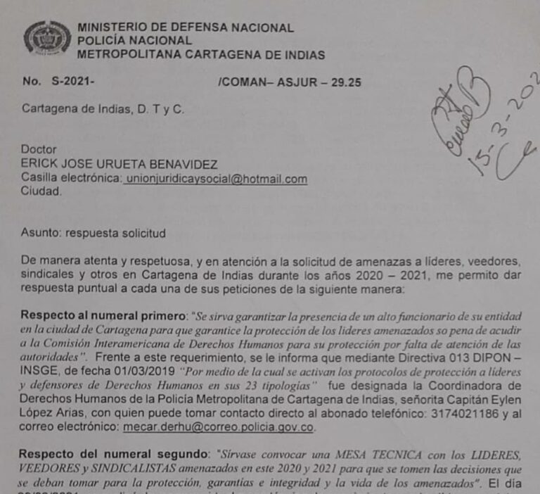 amenazas
