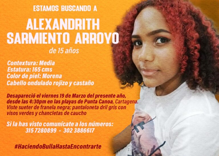 joven desaparecida