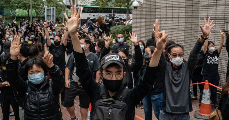protestas ciudadanas en hong kong
