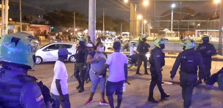 POLICIA EN SAN PACHO