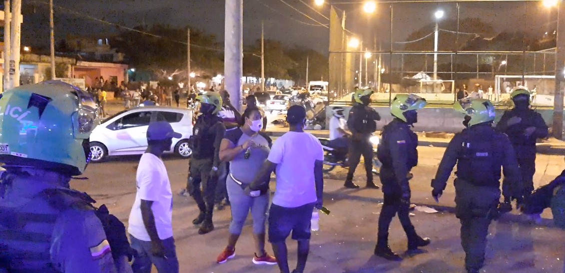 POLICIA EN SAN PACHO