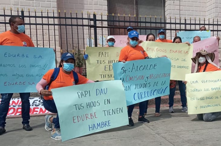 edurbe protesta