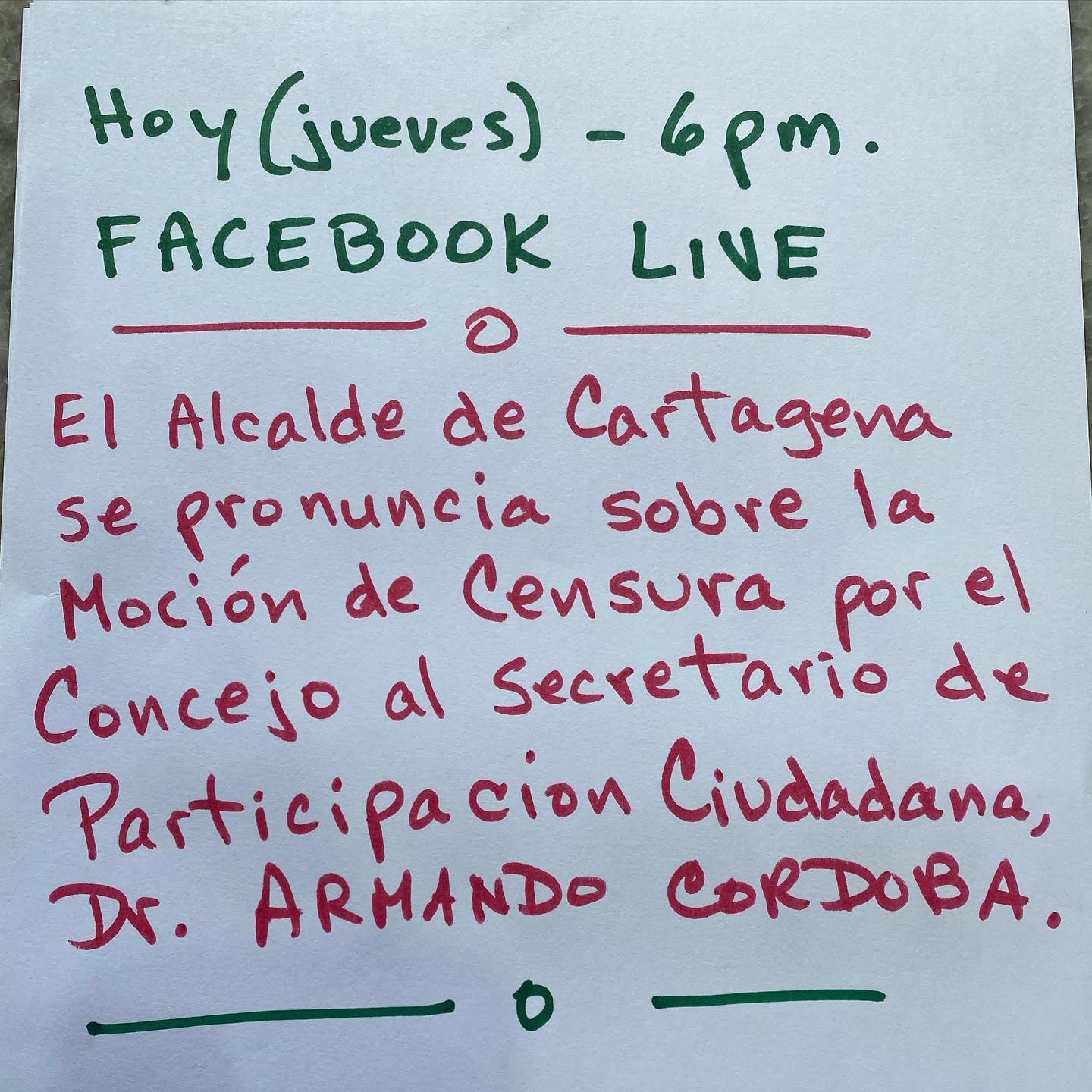 AVISO ALCALDE