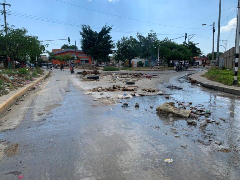 PROTESTA EN TURBACO