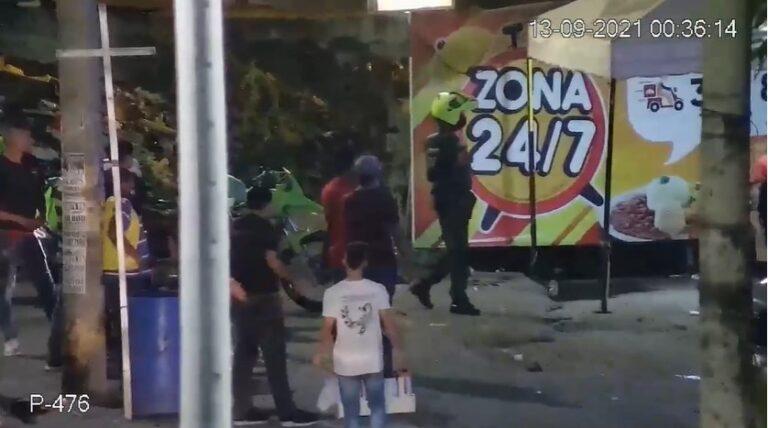 POLICIA EN EL 747