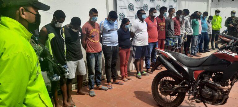 22 del clan del golfo