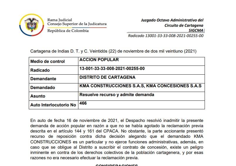 DEMANDA ALCALDÍA - KMA