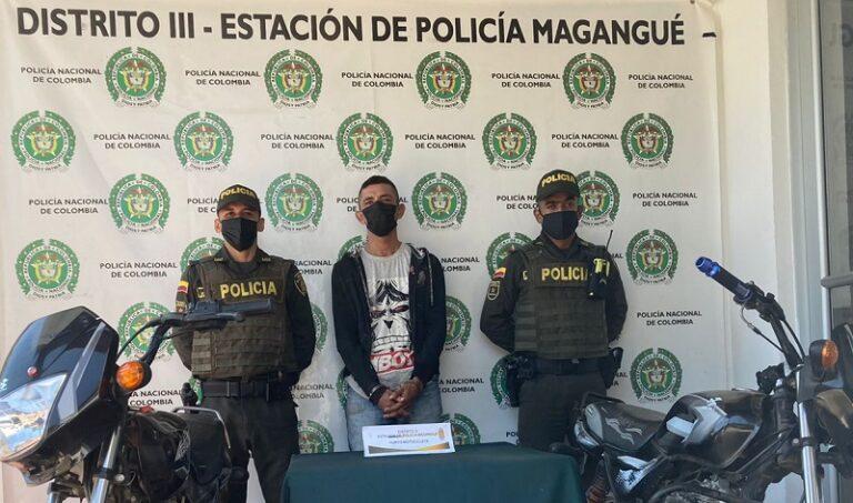 DETENIDO CON MOTOS