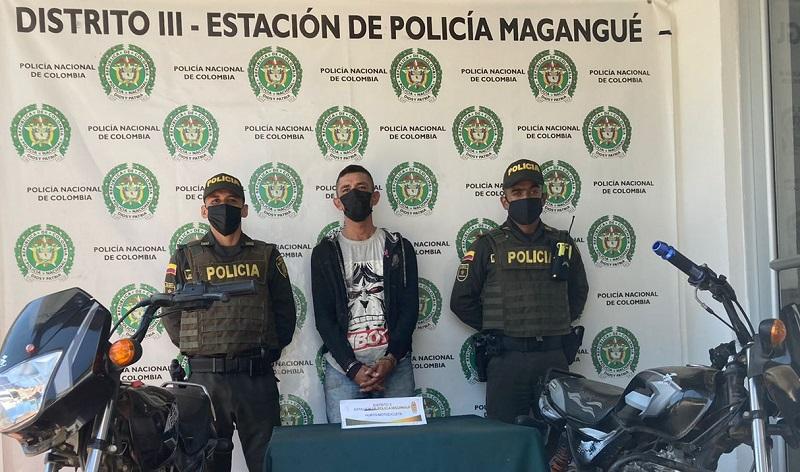 DETENIDO CON MOTOS