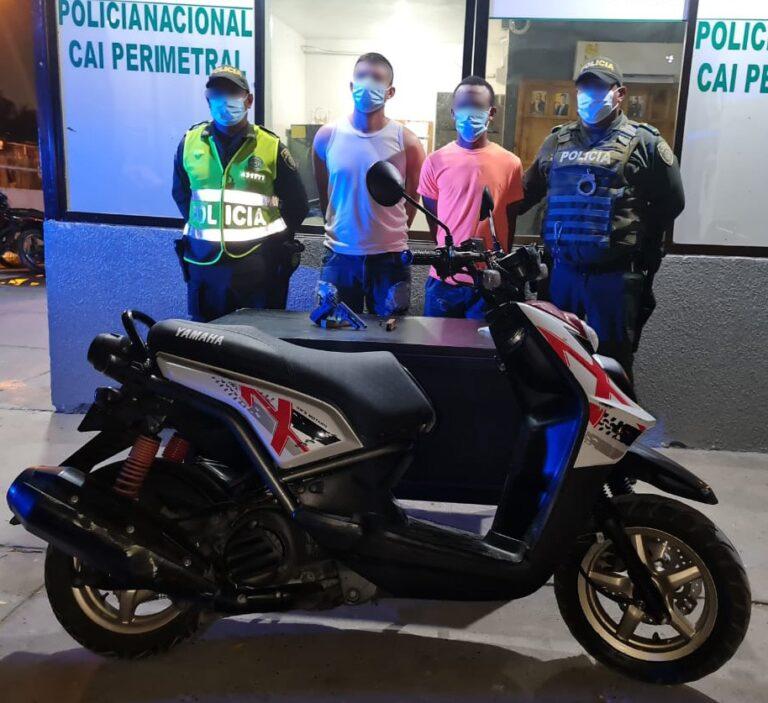 MOTOS Y DETENIDOS