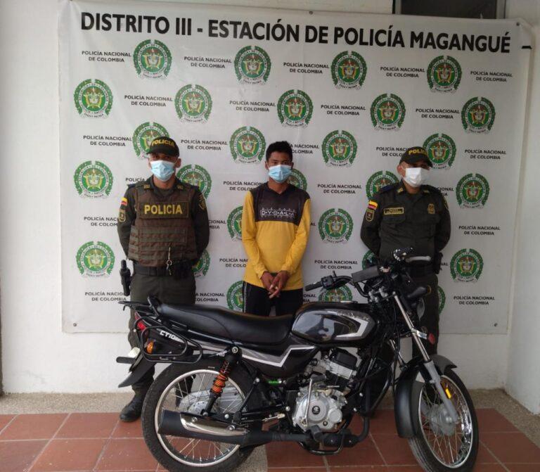 SE ROBO LA MOTO