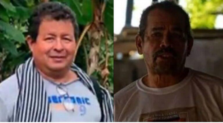 dos lideres asesinados