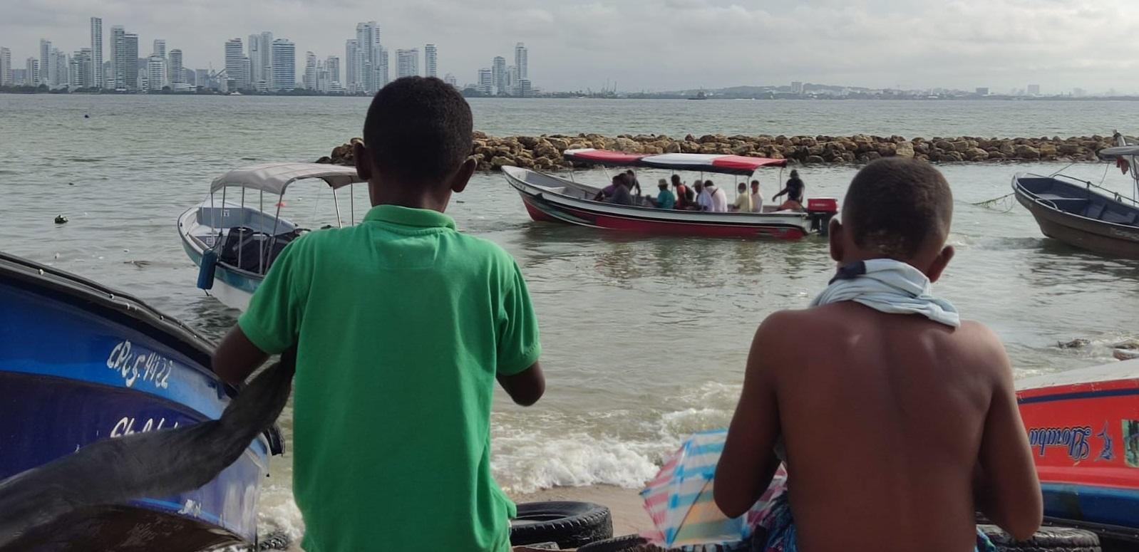 NIÑOS EN TIERRABOMBA