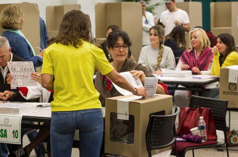 puesto de votación