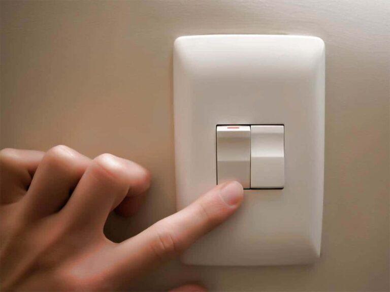 encendiendo la luz
