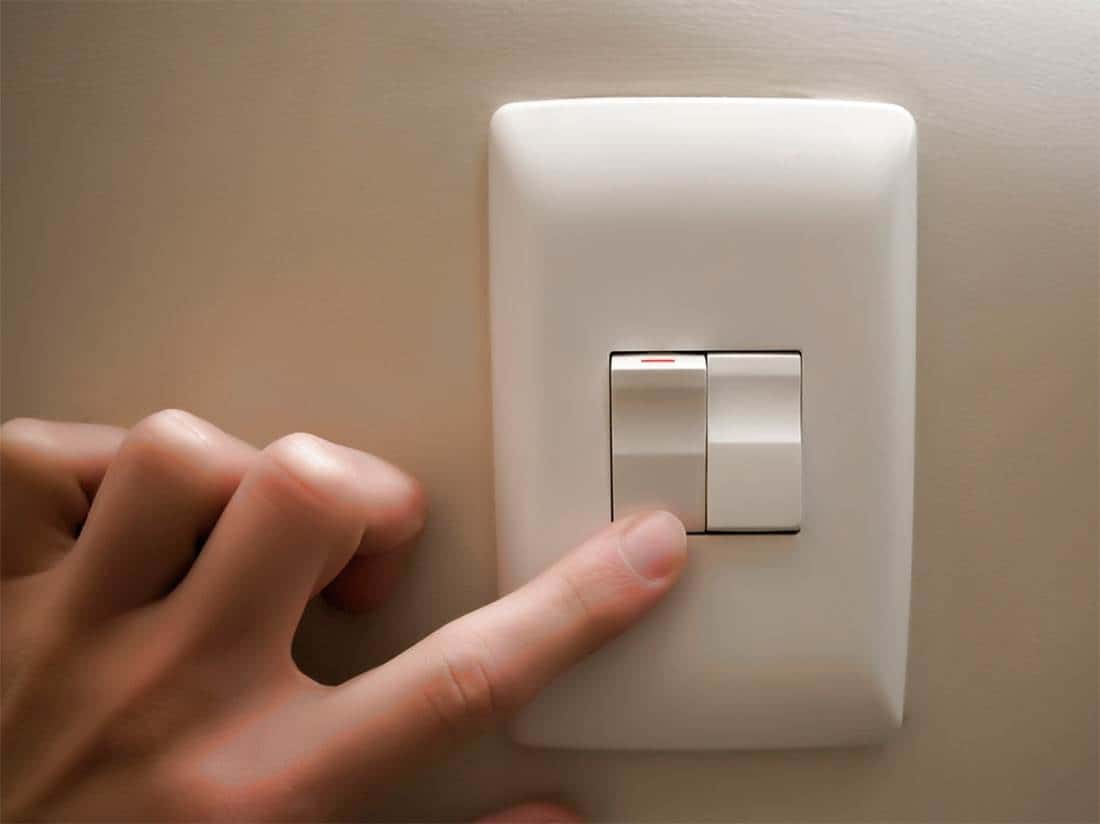 encendiendo la luz