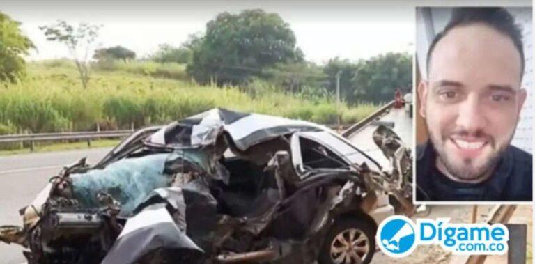 accidente de transito del hijo