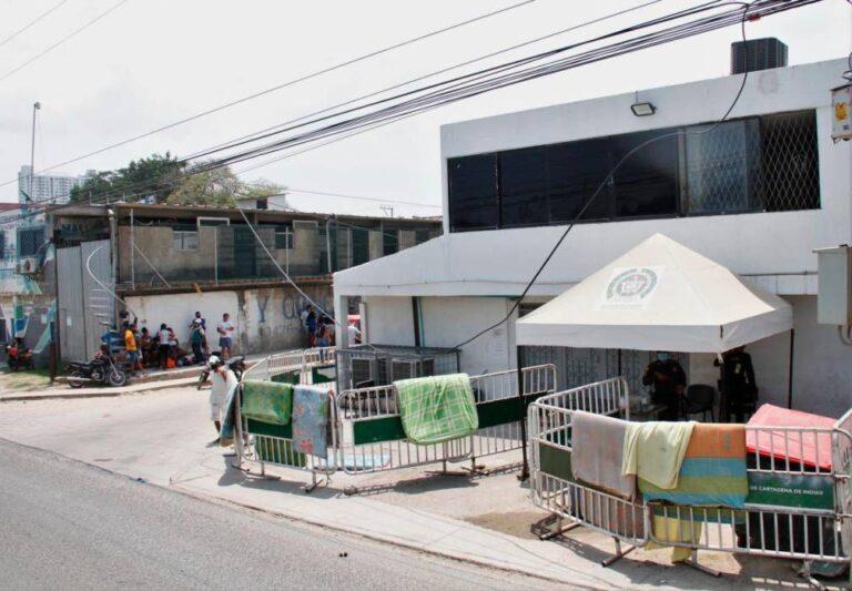 hacinamiento en estaciones de policia