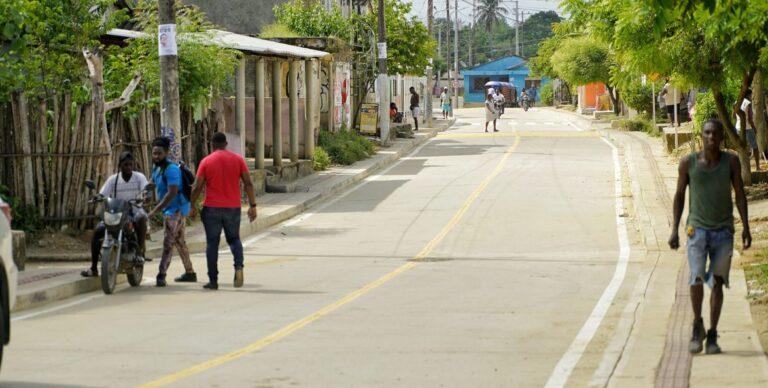 palenque vias pavimentadas