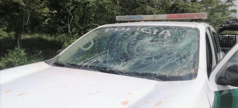 CAMIONETA DE LA POLICIA