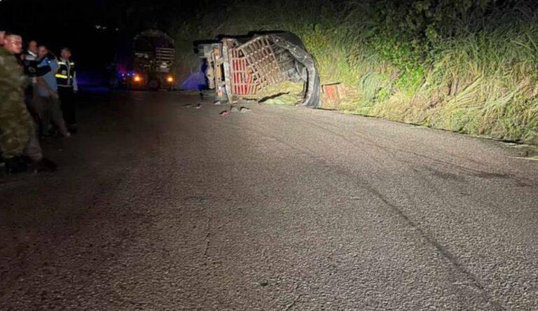 accidente de tránsito camion del ejercito
