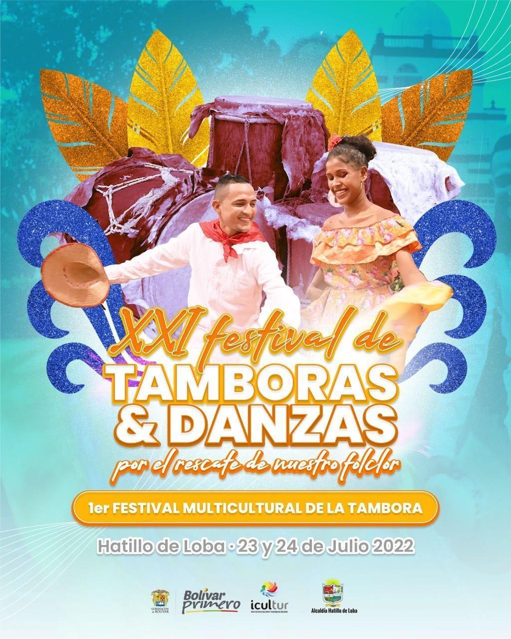 afiche de tamboras