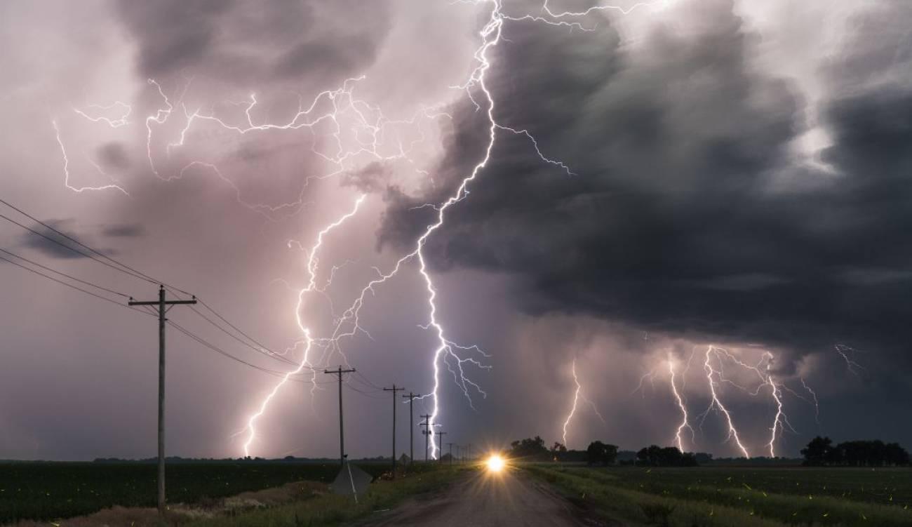 rayos en la via