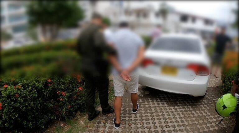 CAPTURADO DE LA POLICIA