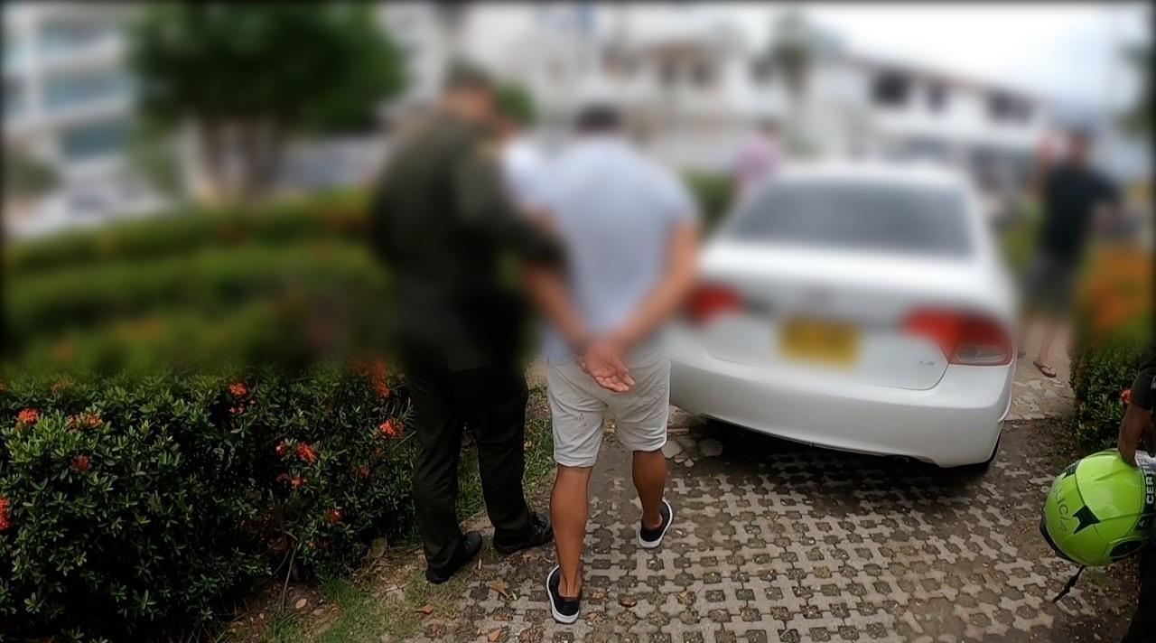 CAPTURADO DE LA POLICIA