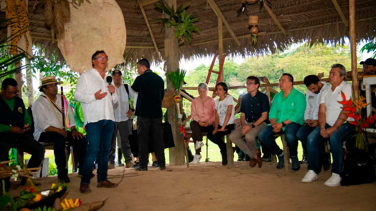PRESIDENTE EN EL AMAZONAS