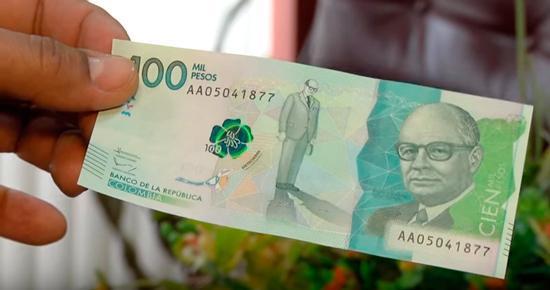 billete cien mil pesos