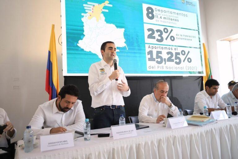 GOBERNADOR BLEL Y EL MINISTRO