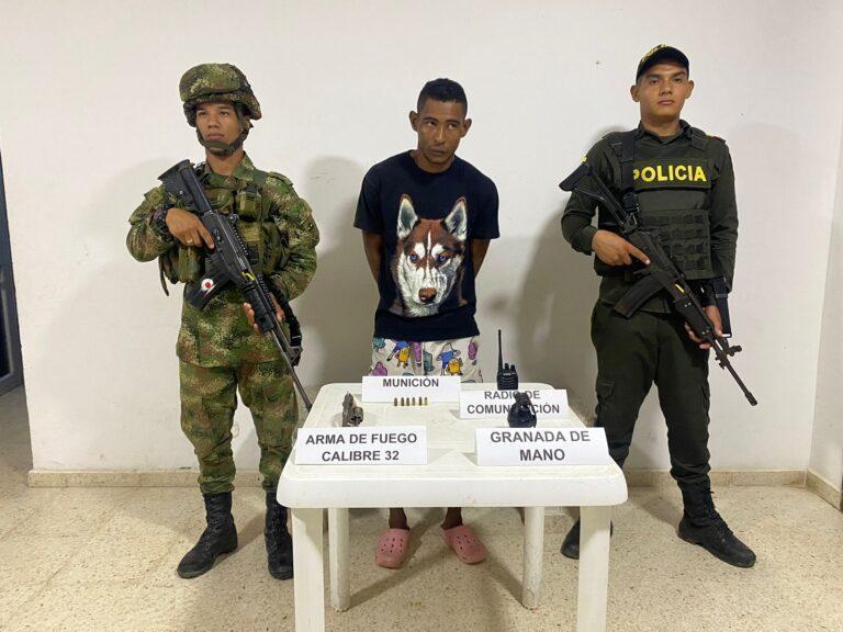 LOS PILLARON CON GRANADAS