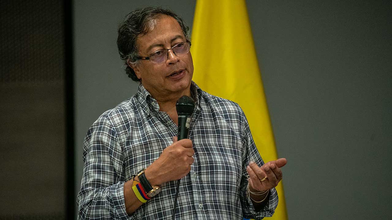 Presidente Gustavo Petro en el PMU por la vida en Buenaventura