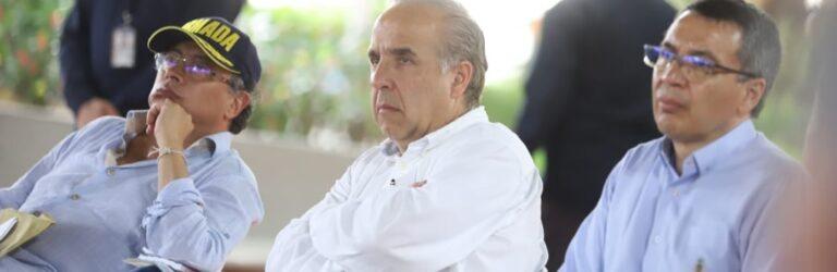 petro con el ministro