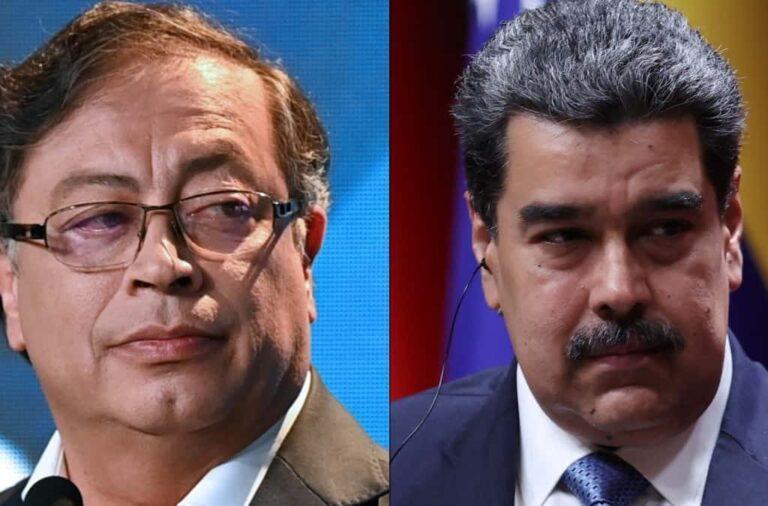 petro y maduro se saludan