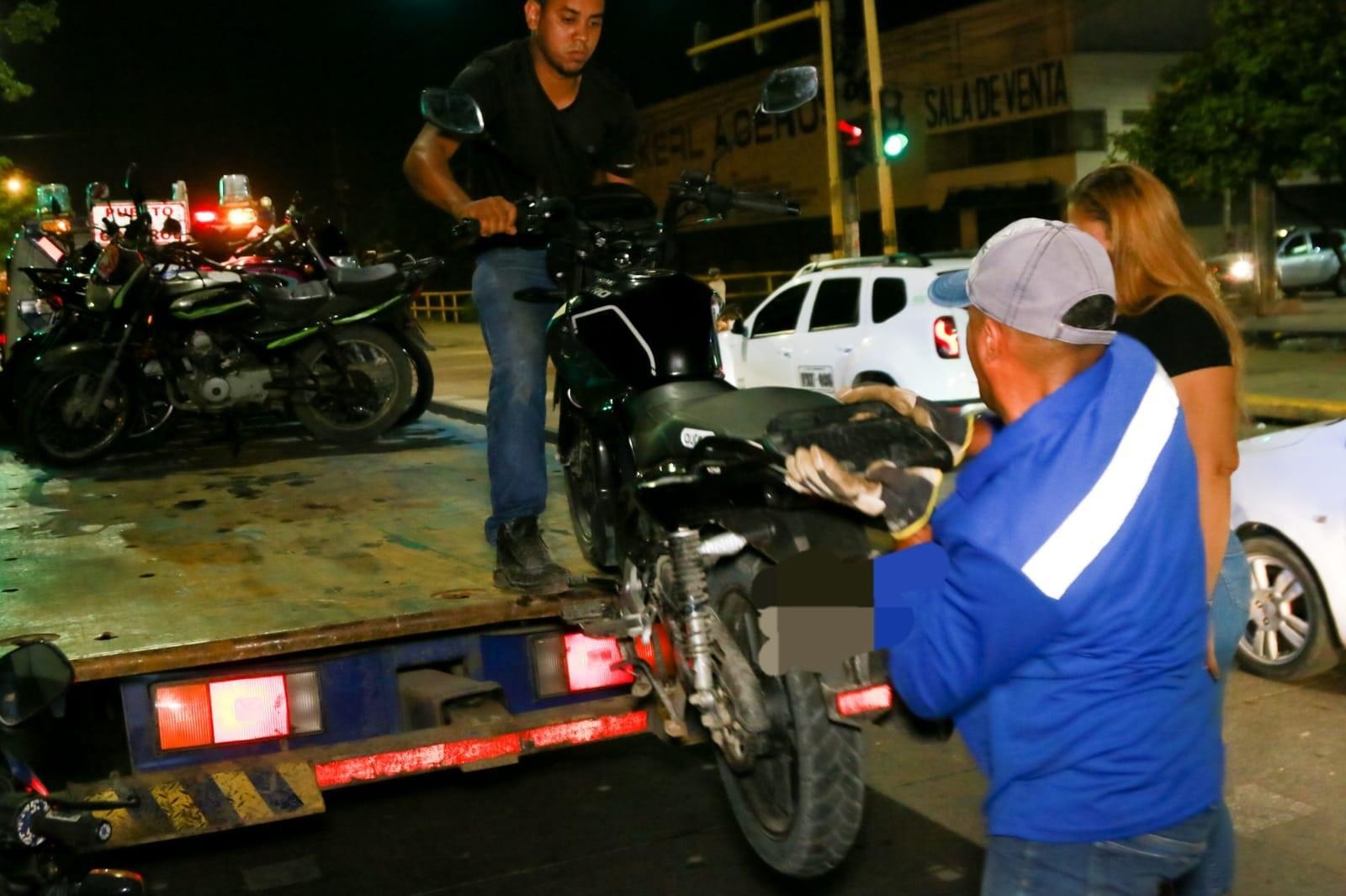 operativo de la moto