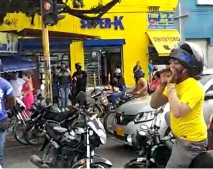 MOTOTAXISTAS EN EL SAO