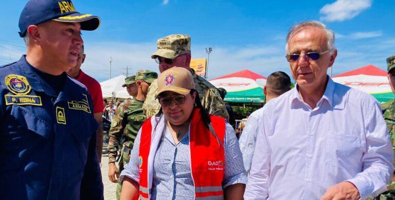 ministro de defensa en el comfort