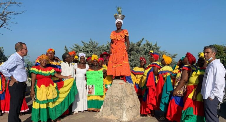 protesta de palenqueras