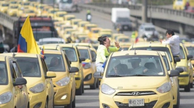 paro de taxistas