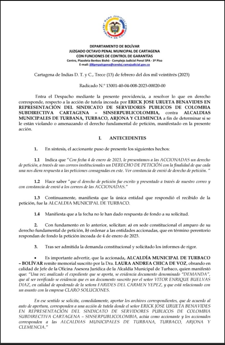 tutela de urueta