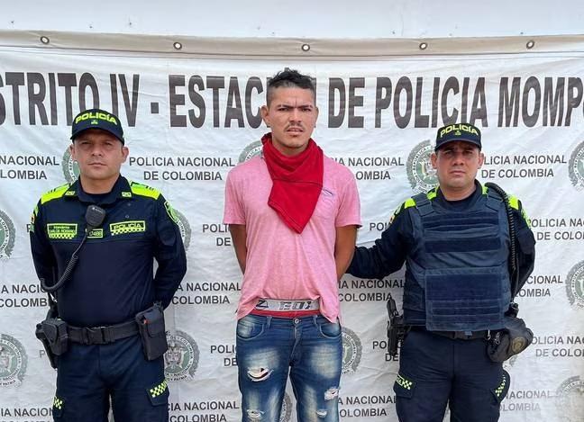 LO PILLARON EN UNA MOTO