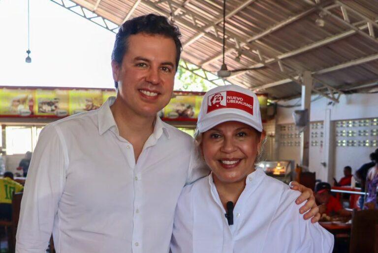 claudia y galan