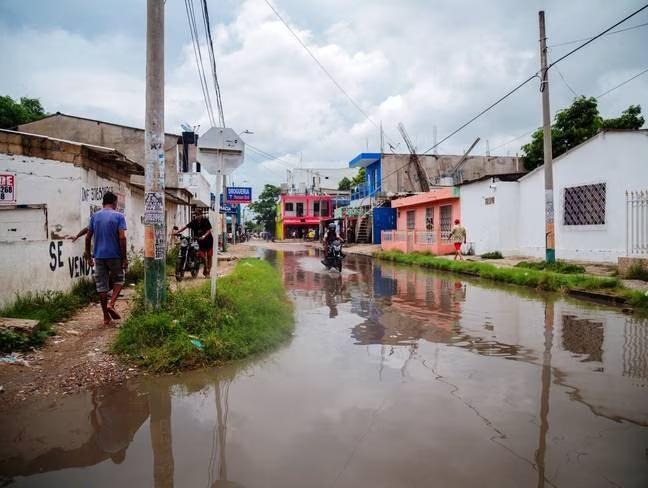 inundacion en cartagena