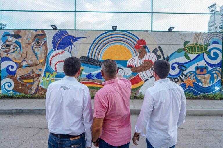 viendo el mural