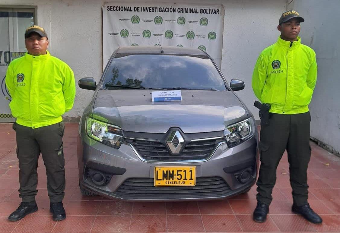 vehiculo recuperado