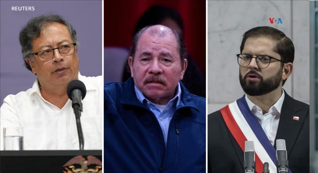 PRESIDENTES DE IZQUIERDA